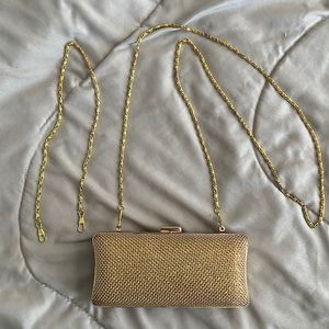 Gold clutch